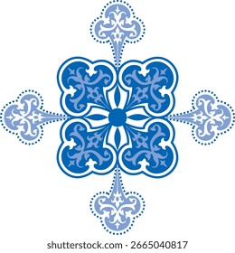 Abstract seamless pattern with  Cute Mandala card. Ornamental round doodle flower isolated on white background. Geometric decorative ornament in ethnic oriental style.