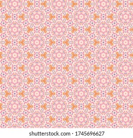 Abstract seamless pattern design composition. Wallpaper, background. Eps 10