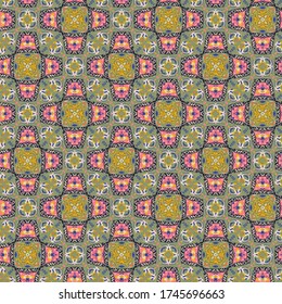 Abstract seamless pattern design composition. Wallpaper, background. Eps 10