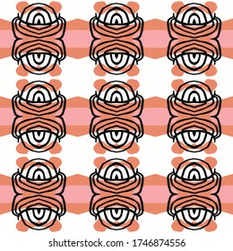 Abstract seamless pattern design composition. Wallpaper, background. Eps 10