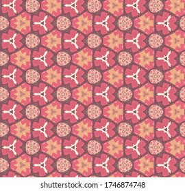 Abstract seamless pattern design composition. Wallpaper, background. Eps 10