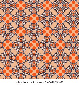 Abstract seamless pattern design composition. Wallpaper, background. Eps 10