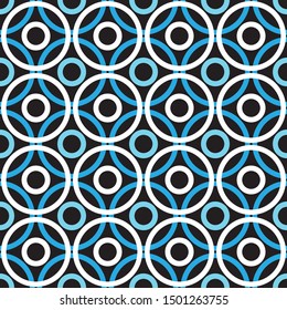 Abstract seamless pattern. Design element for banner, wrapping paper, wallpaper or fabric. Vector illustration.