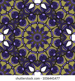 Abstract seamless pattern. Design for fashion, textile, wallpaper. Vector illustration