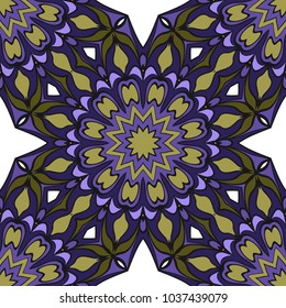 Abstract seamless pattern. Design for fashion, textile, wallpaper. Vector illustration