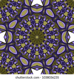 Abstract seamless pattern. Design for fashion, textile, wallpaper. Vector illustration