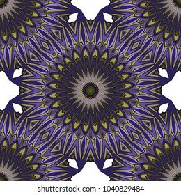 Abstract seamless pattern. Design for fashion, textile, wallpaper. Vector illustration