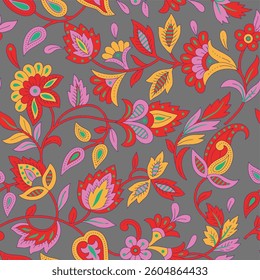 Abstract  seamless pattern design for fashion textiles, graphics, background