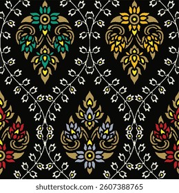 Abstract  seamless pattern design for fashion textiles, graphics, background