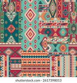 Abstract  seamless pattern design for fashion textiles, graphics, background