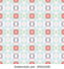 Abstract seamless pattern for design and interior design, vector illustration
