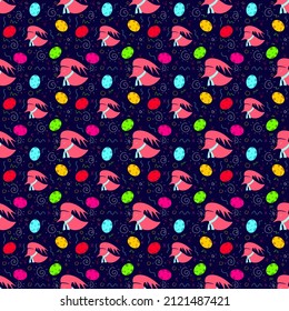 Abstract seamless pattern design.For paper,cover,fabric etc.