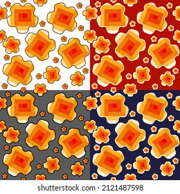 Abstract seamless pattern design.For paper,cover,fabric etc.