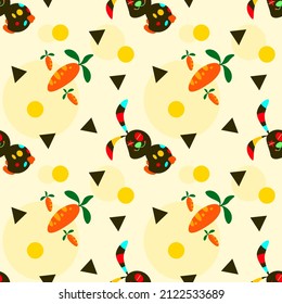 Abstract seamless pattern design.For paper,cover,fabric etc.