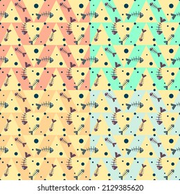 Abstract seamless pattern design.For paper,cover,fabric etc.