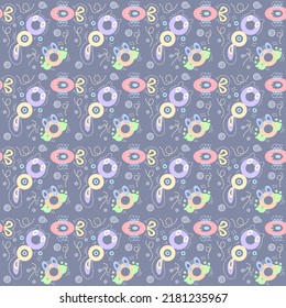 Abstract seamless pattern design.For paper,cover,fabric etc.