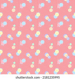 Abstract seamless pattern design.For paper,cover,fabric etc.