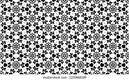 
Abstract seamless pattern, designed for use for interior,wallpaper,fabric,curtain,carpet,clothing,Batik,satin,background , illustration, Embroidery style.
