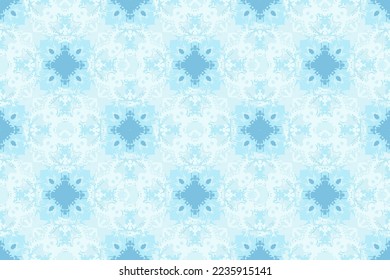Abstract seamless pattern, designed for use for interior,wallpaper,fabric,curtain,carpet,clothing,Batik,satin,background , illustration, Embroidery style.