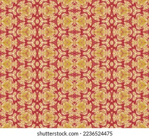 Abstract seamless pattern, designed for use for interior,wallpaper,fabric,curtain,carpet,clothing,Batik,satin,background , illustration, Embroidery style.