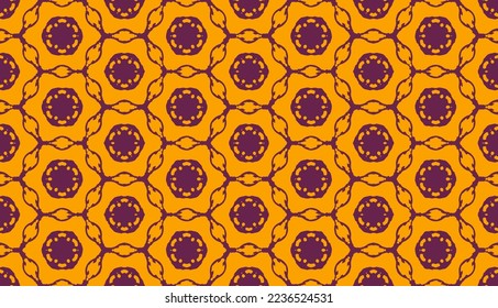 Abstract seamless pattern, designed for use for interior,wallpaper,fabric,curtain,carpet,clothing,Batik,satin,background , illustration, Embroidery style.