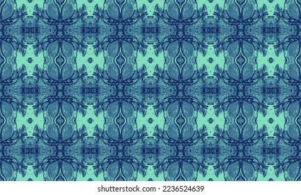 Abstract seamless pattern, designed for use for interior,wallpaper,fabric,curtain,carpet,clothing,Batik,satin,background , illustration, Embroidery style.