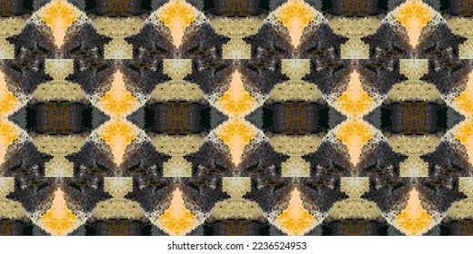 Abstract seamless pattern, designed for use for interior,wallpaper,fabric,curtain,carpet,clothing,Batik,satin,background , illustration, Embroidery style.