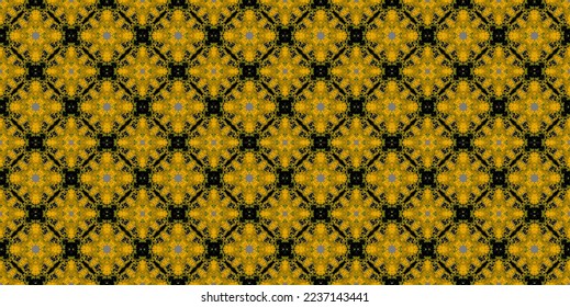 Abstract seamless pattern, designed for use for interior,wallpaper,fabric,curtain,carpet,clothing,Batik,satin,background , illustration, Embroidery style.