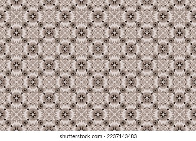 Abstract seamless pattern, designed for use for interior,wallpaper,fabric,curtain,carpet,clothing,Batik,satin,background , illustration, Embroidery style.