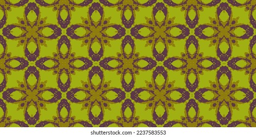 Abstract seamless pattern, designed for use for interior,wallpaper,fabric,curtain,carpet,clothing,Batik,satin,background , illustration, Embroidery style.