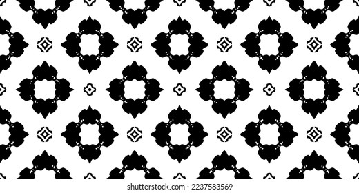 Abstract seamless pattern, designed for use for interior,wallpaper,fabric,curtain,carpet,clothing,Batik,satin,background , illustration, Embroidery style.