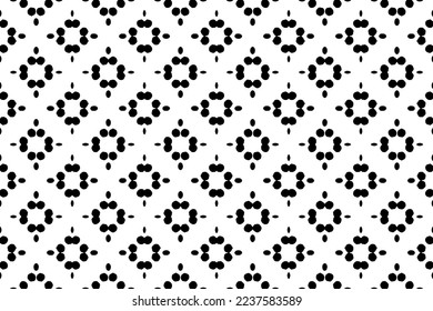 Abstract seamless pattern, designed for use for interior,wallpaper,fabric,curtain,carpet,clothing,Batik,satin,background , illustration, Embroidery style.