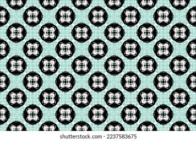 Abstract seamless pattern, designed for use for interior,wallpaper,fabric,curtain,carpet,clothing,Batik,satin,background , illustration, Embroidery style.