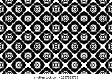 Abstract seamless pattern, designed for use for interior,wallpaper,fabric,curtain,carpet,clothing,Batik,satin,background , illustration, Embroidery style.