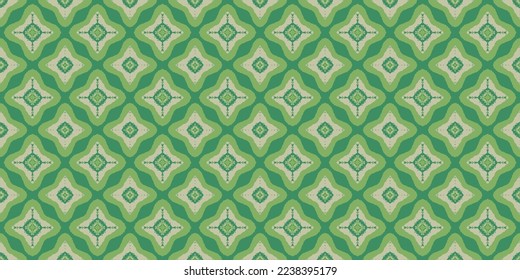 Abstract seamless pattern, designed for use for interior,wallpaper,fabric,curtain,carpet,clothing,Batik,satin,background , illustration, Embroidery style.