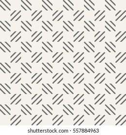 Abstract seamless pattern with diagonal inclined lines. Checkered vector background.