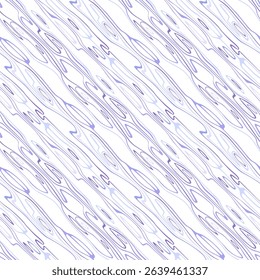 Abstract seamless pattern with diagonal stripes - hand drawn vector illustration.