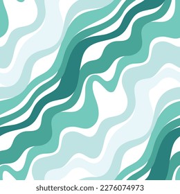 Abstract seamless pattern with diagonal waves