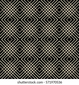 Abstract seamless pattern of different lines, which form geometric shapes. Background for business cards, websites, design of furniture and interior design. Vector illustration.