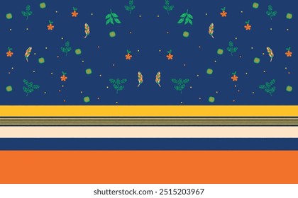 Abstract seamless pattern with dog rose berries, flowers and leaves. Design for shirts, paper, textile, fabric, print.
