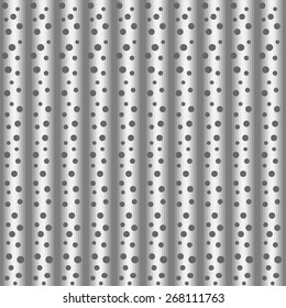 Abstract seamless pattern done in shades of gray.The illustration is reminiscent of birch trees.