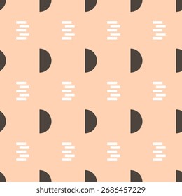 Textura geométrica inconsútil Abstractas de la ilustración del fondo del ornamento de las figuras de Doodle para los textiles de las impresiones, ropa, abrigo del regalo, Fondo de pantalla, pastel