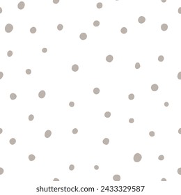Abstract seamless pattern with dots