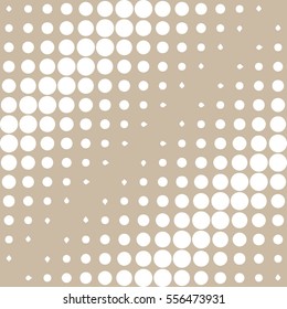 Abstract seamless pattern with dots