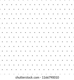 Abstract seamless pattern with dots. Modern black and white texture. Geometric background