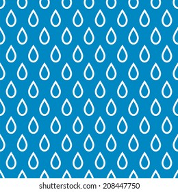 Abstract seamless pattern with drops