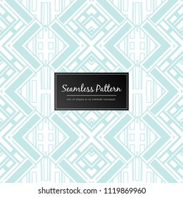Abstract seamless pattern elegant vector design background