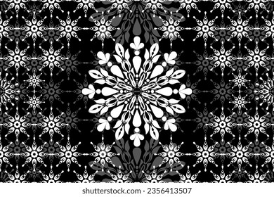 Abstract seamless pattern, Embroidery ikat, Geometric ethnic, Pattern seamless, Design for fabric, carpet, wallpaper, clothing, wrapping, Batik, fabric,Vector illustration background 