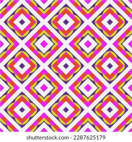 Abstract seamless pattern with ethnic aztec ornament. Boho design. Aztec pattern. Folk stylized print template for paper and fabric. Summer fashion.