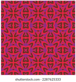 Abstract seamless pattern with ethnic aztec ornament. Boho design. Aztec pattern. Folk stylized print template for paper and fabric. Summer fashion.